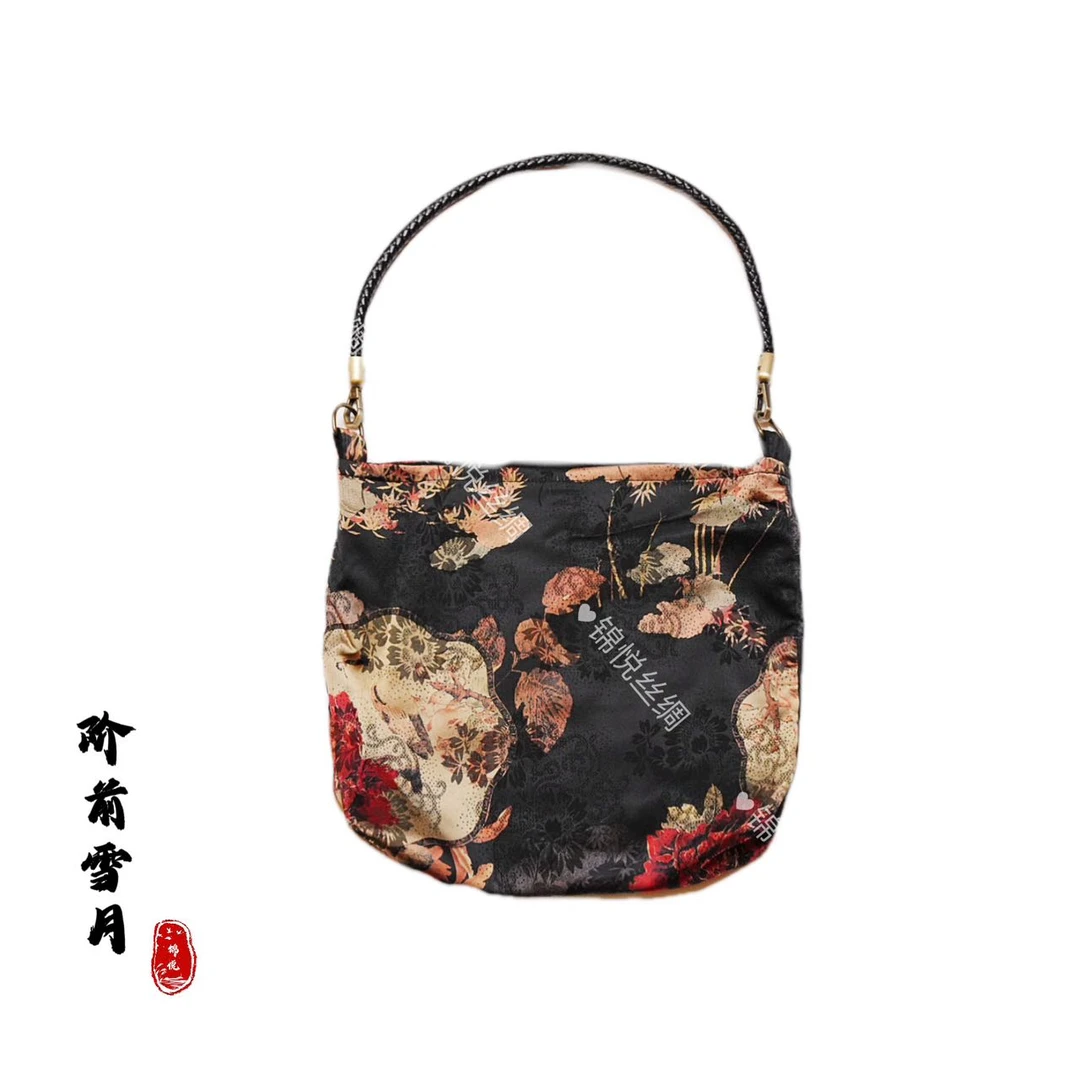 【阶前雪月】新中式轻奢高定国风包包（A849）