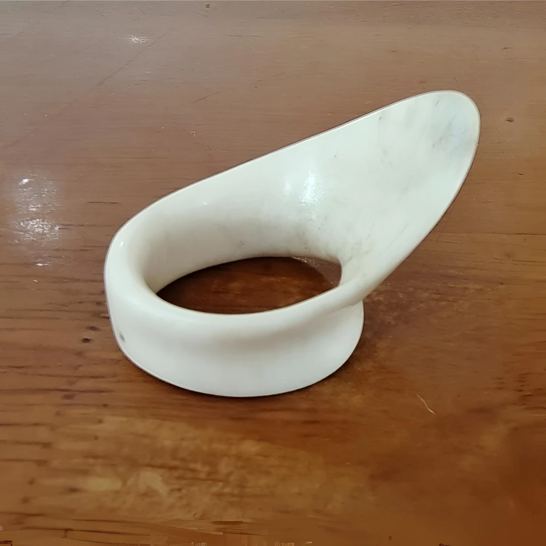 传统弓扳指鹿角坡扳指定制