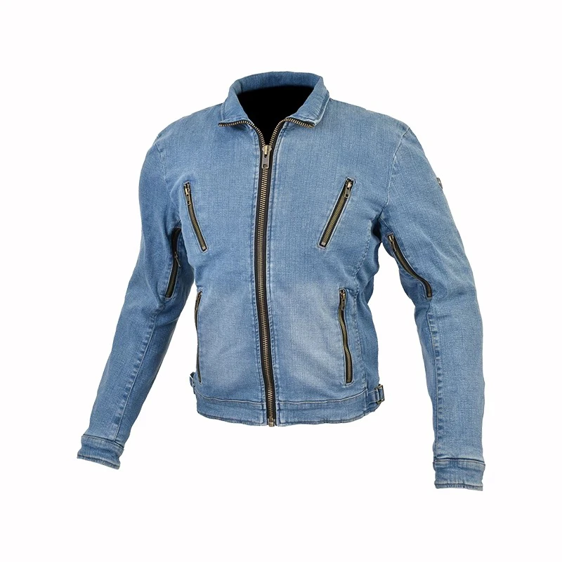 KOMINE春秋机车服全防护摩托骑行夹克CE2机车牛仔服 JK-153不退换