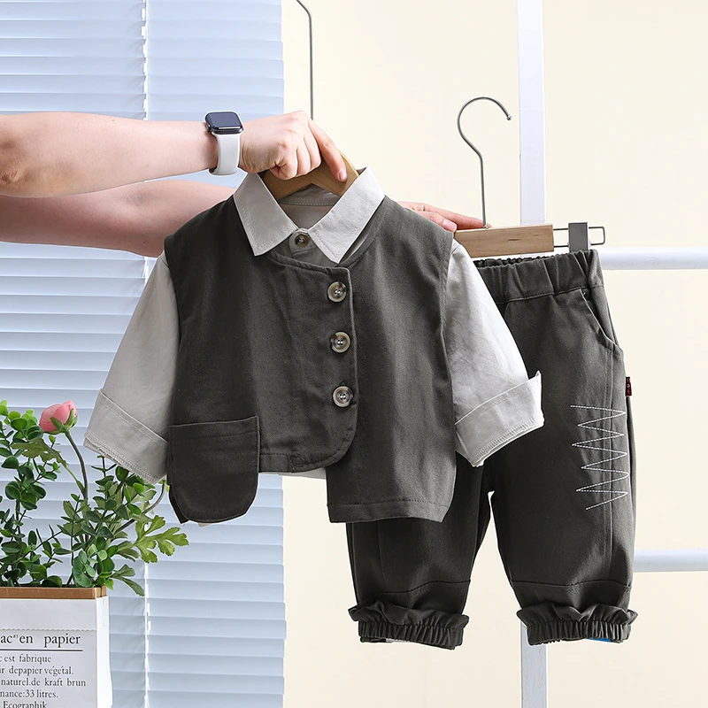 男童套装0-1-2-3-4-5岁半儿童服装宝宝秋天衣服婴儿洋气童装