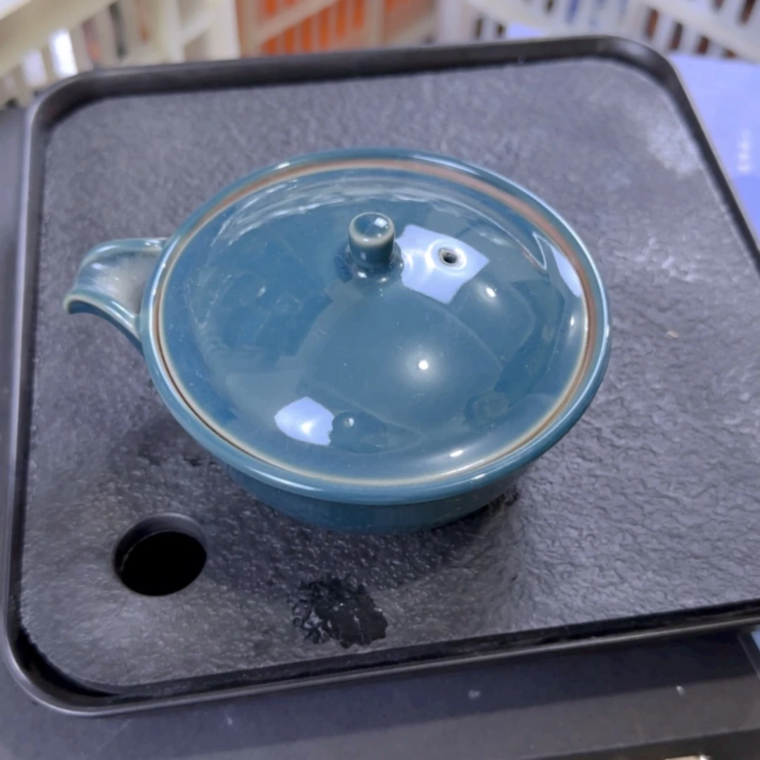 【闪购商品】密胺杯手抓绿壶