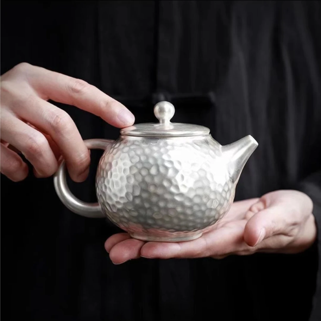 银茶具银壶999鎏银套装轻奢高档功夫茶具陶瓷茶杯高端送礼品