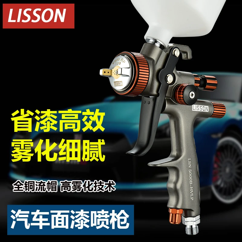 【新款促销】原装低压高雾化喷漆枪汽车面漆油水两用喷枪