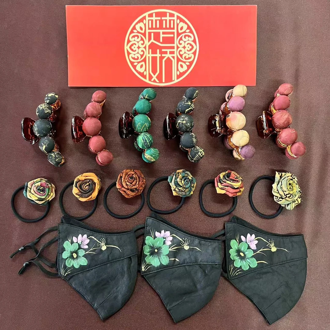 【楚娇】香云纱高端周边配饰 专拍链接  随机颜色发货