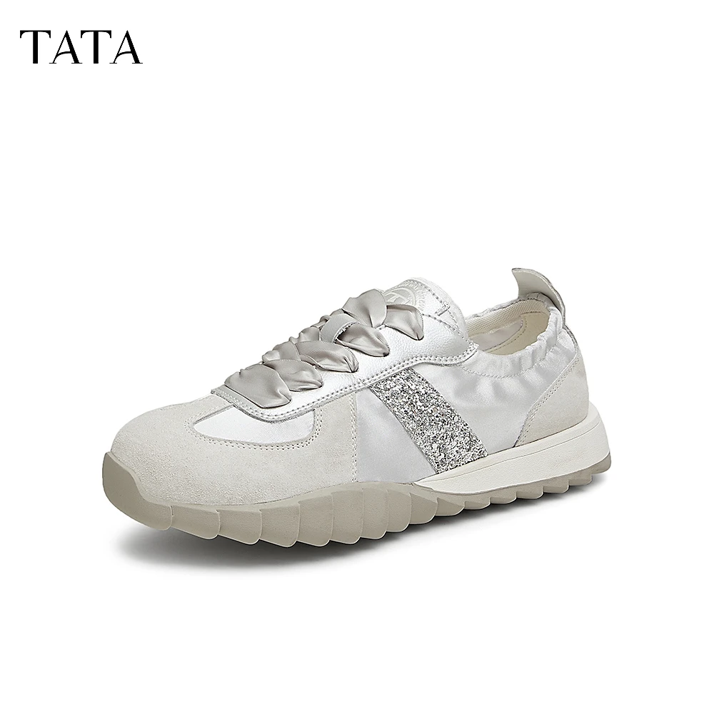 Tata/他她2024秋季复古舒适女经典百搭休闲德训鞋新款WY701CM4