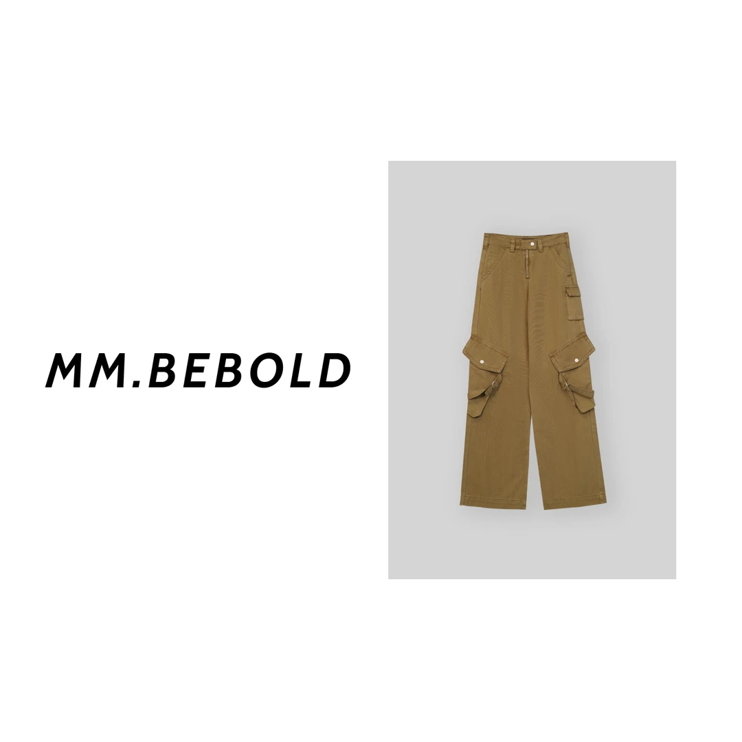 【妙姐精选】深圳高端欧货工装直筒长款牛仔裤CY221123