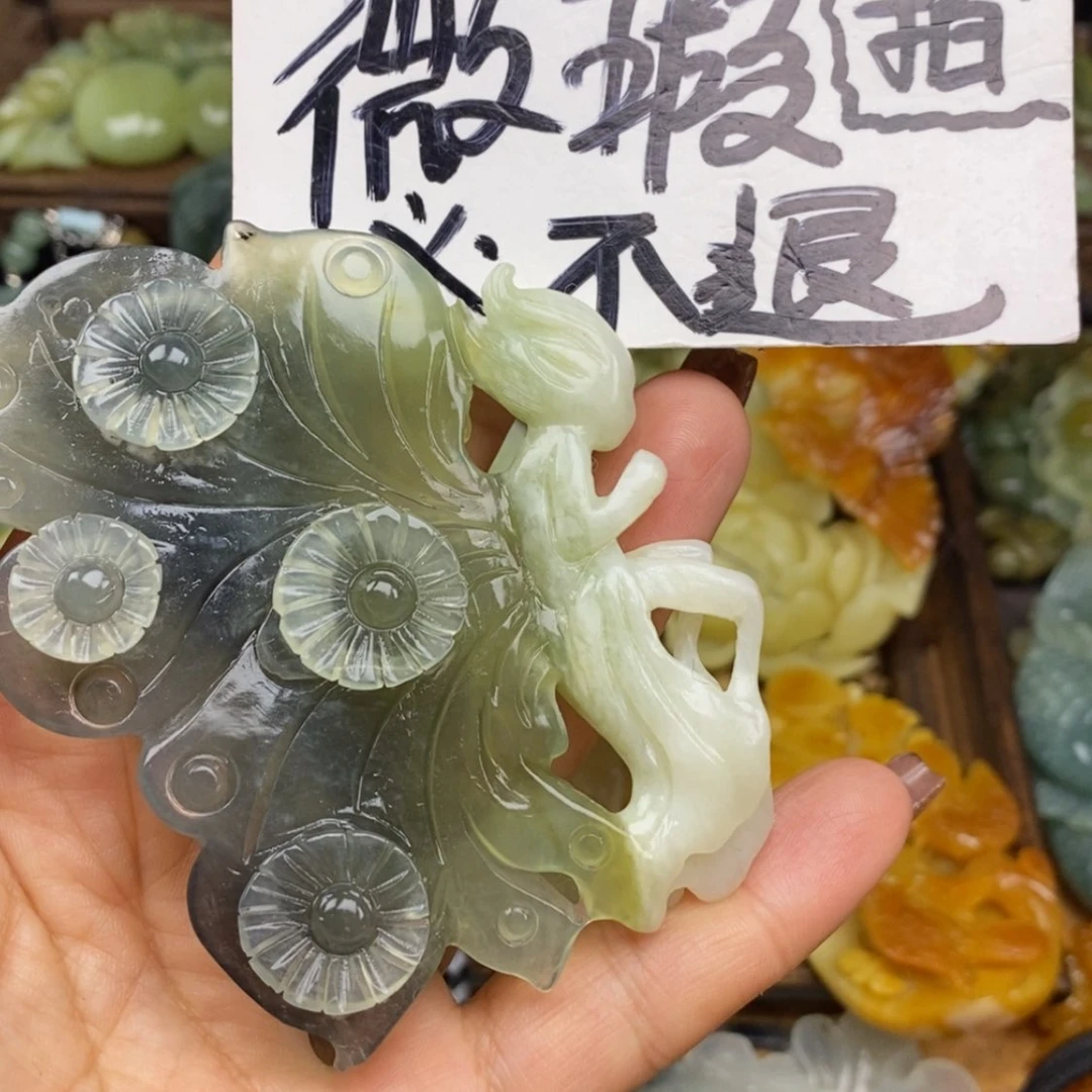 【闪购商品】蛇纹石玉颈饰未镶嵌