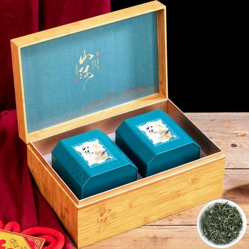 明前新茶碧螺春绿茶礼盒装明前高档罐装散装茶过年节日送礼长辈