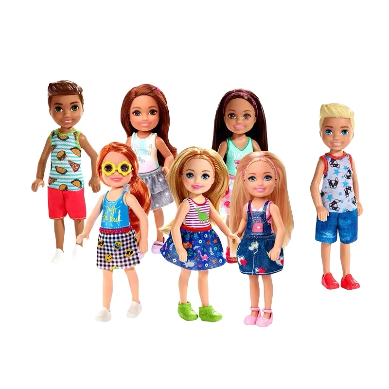 BARBIE/芭比芭比俏丽小凯莉时尚小凯莉娃娃女孩过家家玩具DWJ33
