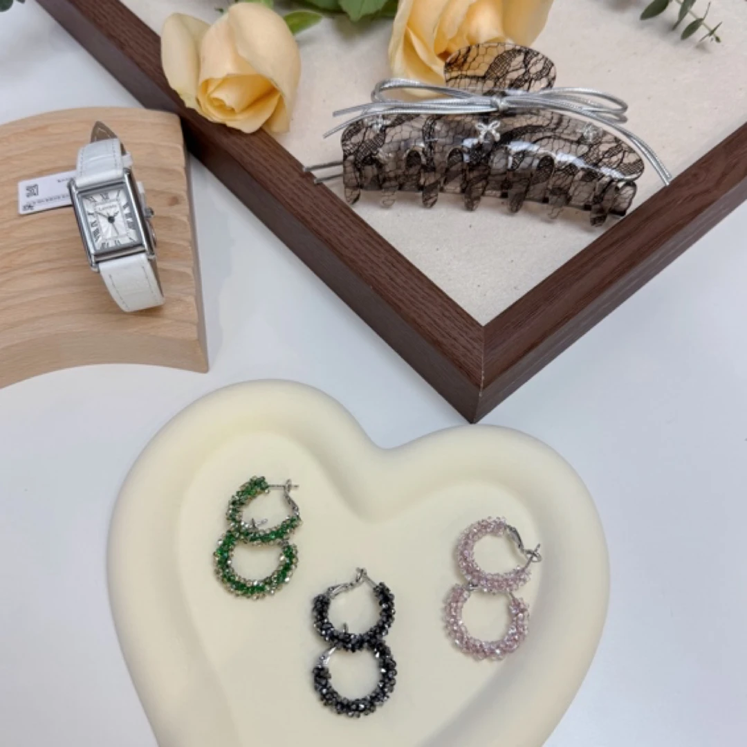 铜合金耳饰 925银针 简约时尚款补差 韩版小众#风格多变#气质耳饰