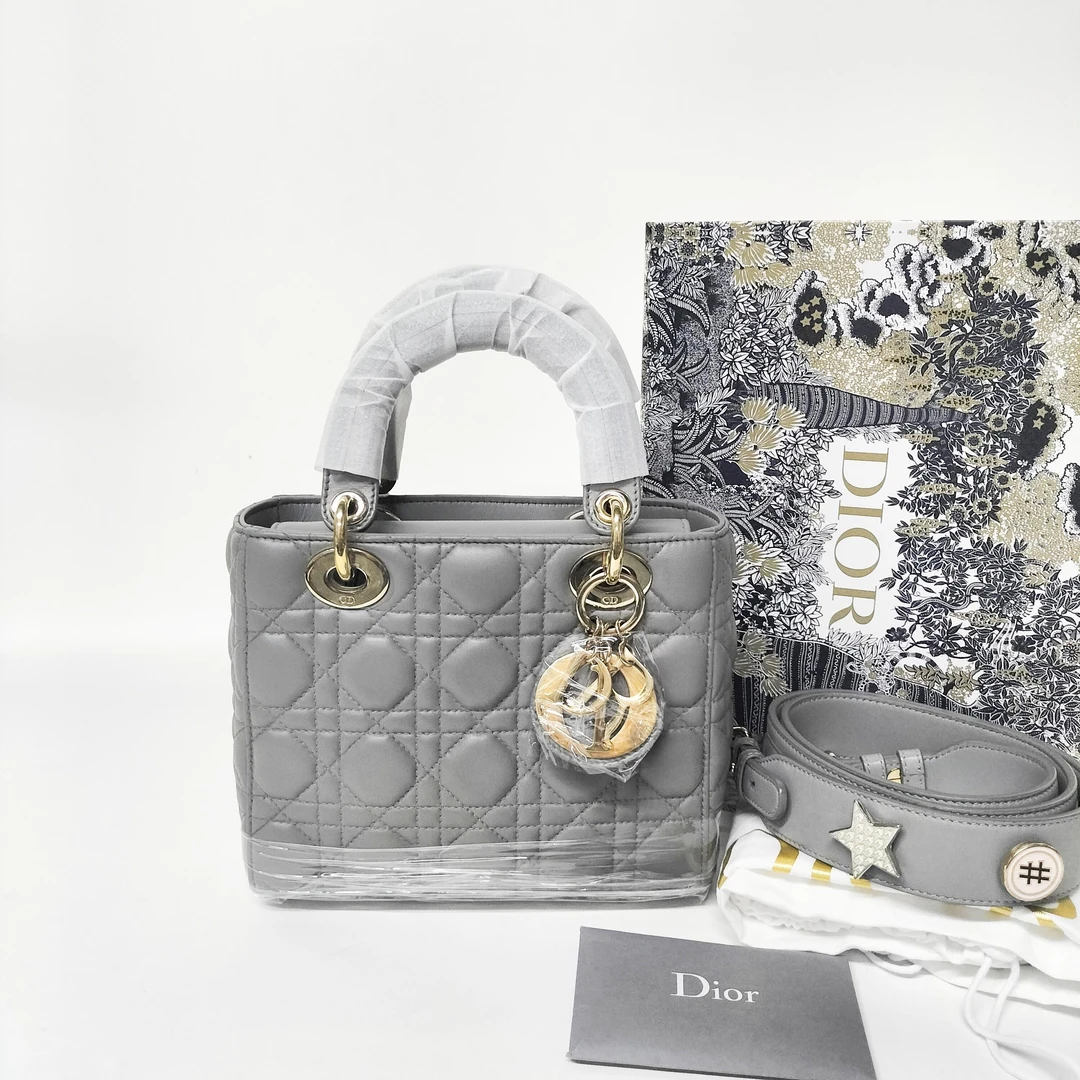 99新 Dior/迪奥 Dior戴妃四格单肩斜挎包