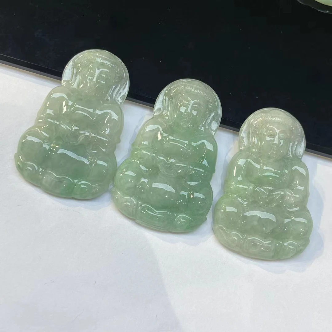 12654天然A货翡翠【观音】多样性发一个