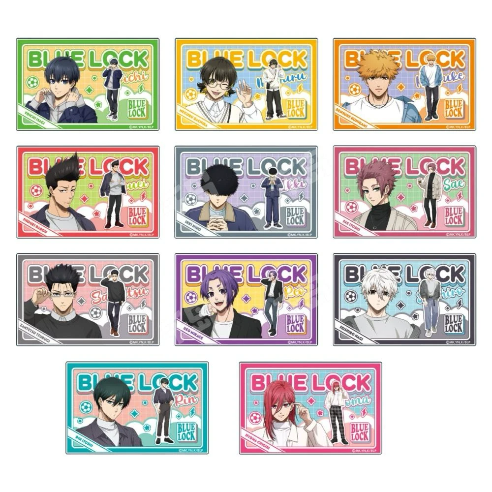 【日谷】蓝色监狱东京塔亚克力砖吧唧相卡拍立得透卡【盲盒默认代拆】