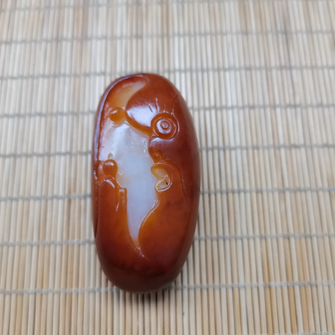 新疆和田玉一念之间悟道97克