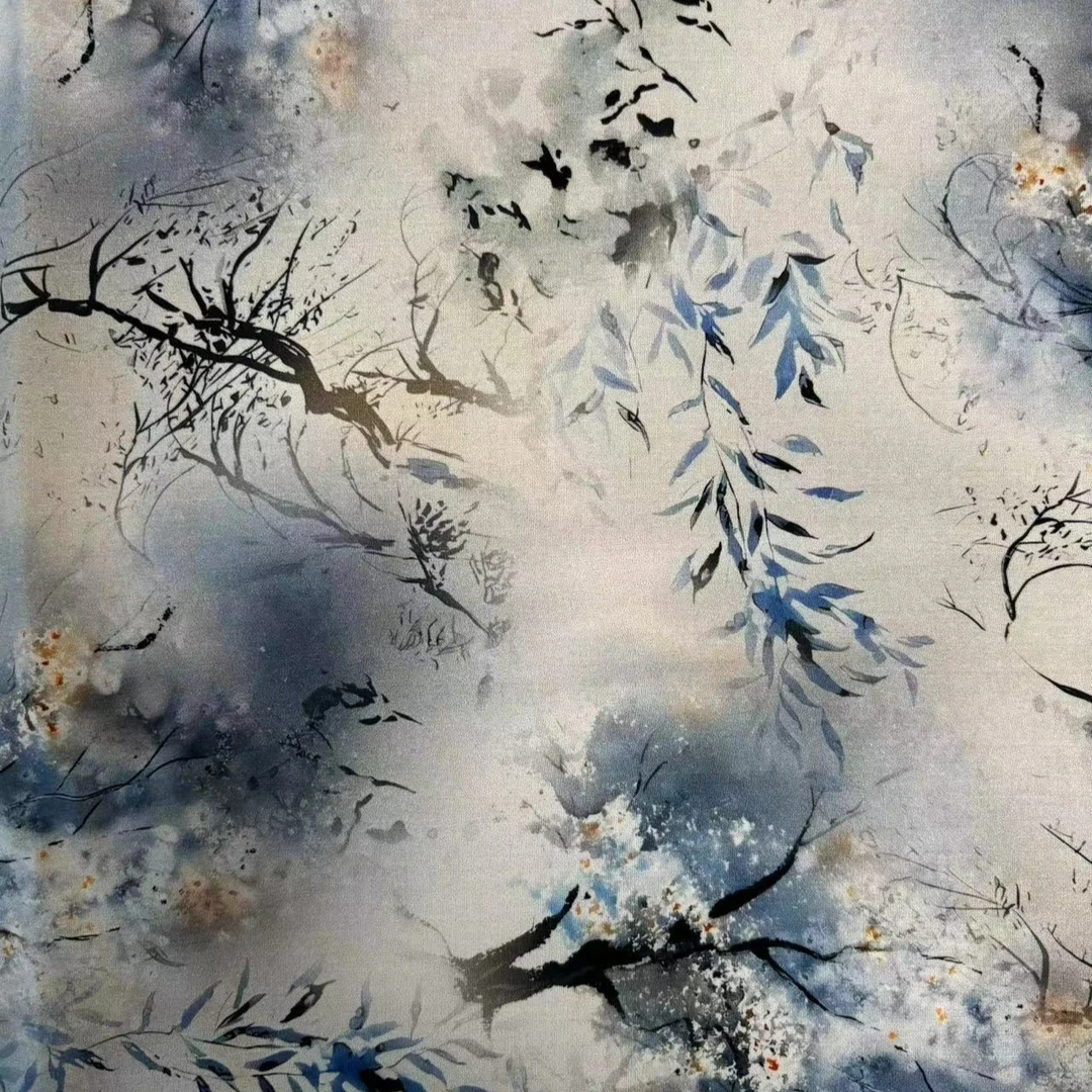 纯棉绵绸连衣裙居家服布料面料