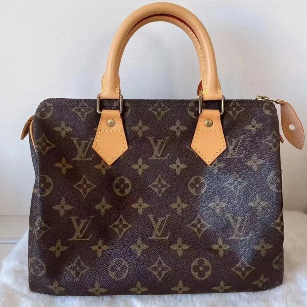 95新 LouisVuitton/路易威登 莉哥/包展/单肩包/工价/speed/25/换