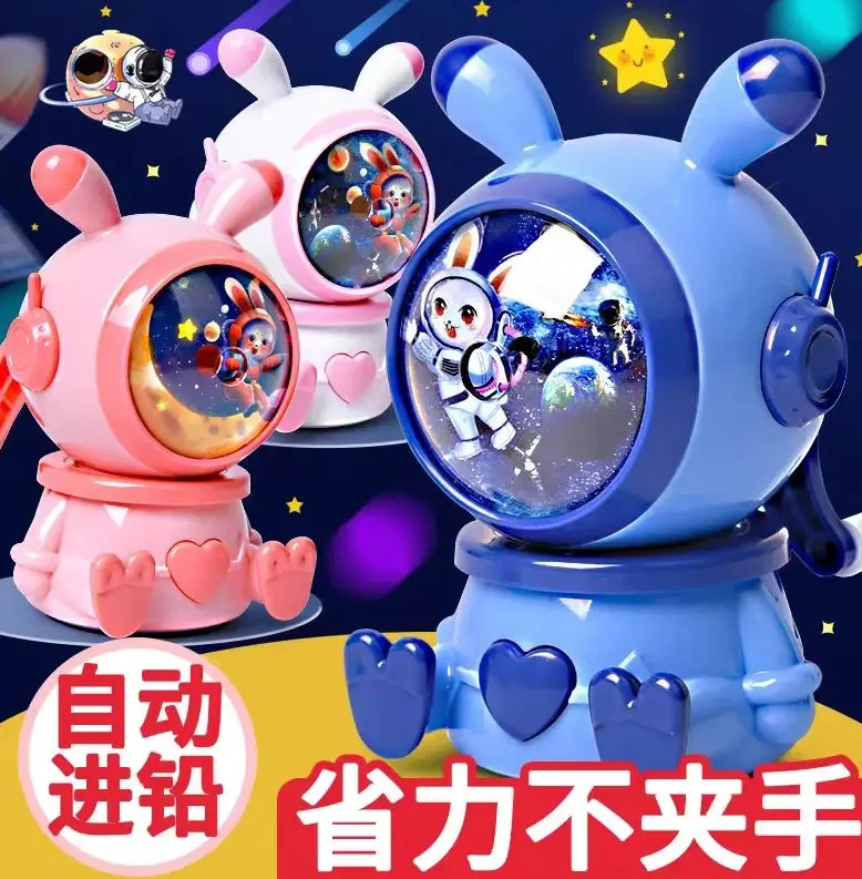 削笔机大容量专用手工自动进铅卷笔刀手摇式耐摔削笔刀小学生专用