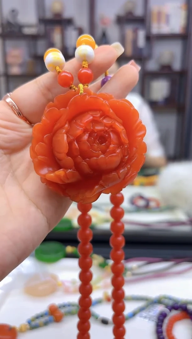 【闪购商品】蜜蜡毛衣链未镶嵌M532