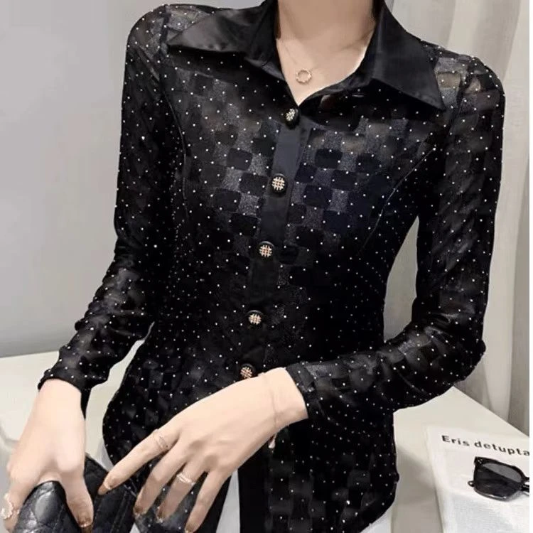 8696上衣长袖修身款