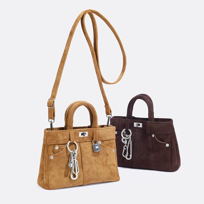 时尚复古休闲百搭手提单肩斜挎包