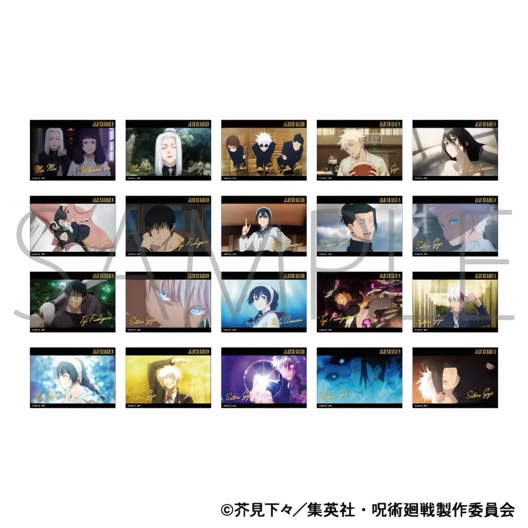 【咒术回战】hobbybox movic限定怀玉玉折 烫金场面写贴纸 盲盒代拆