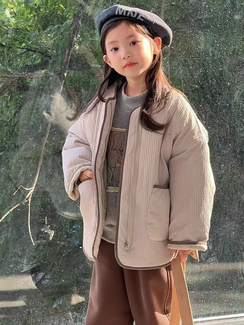 童哩童趣 女童棉衣外套