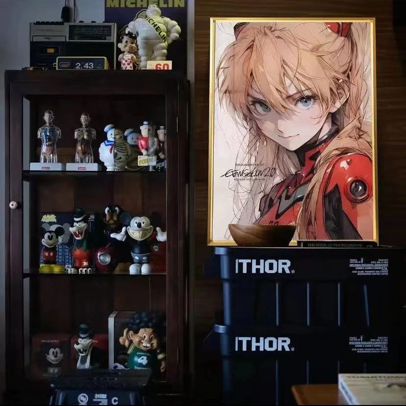 EVA绫波丽明日香新世纪福音战士装饰画30*40pvc