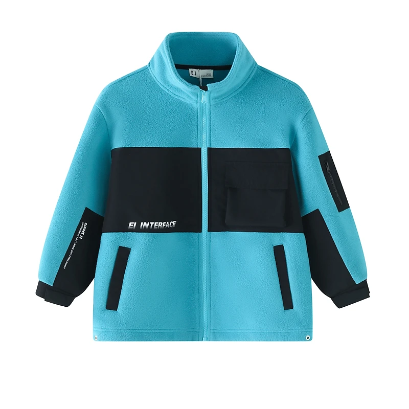 E.I【商场同款】秋装亲子装男童立领开衫儿童外套D8223105270