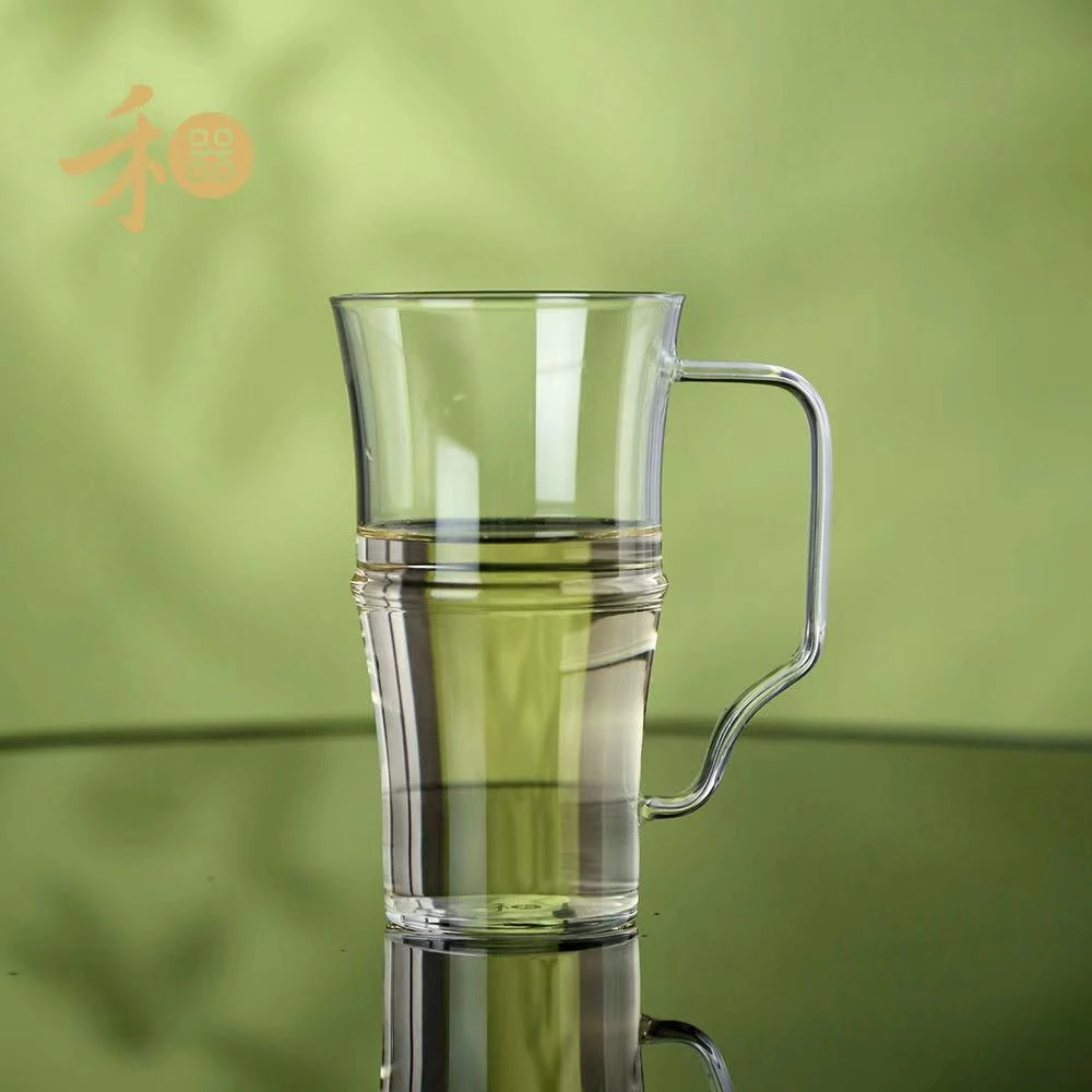 禾器 · 晶彩君乐杯 高硼硅玻璃 大容量绿茶杯 喝水杯耐热防烫
