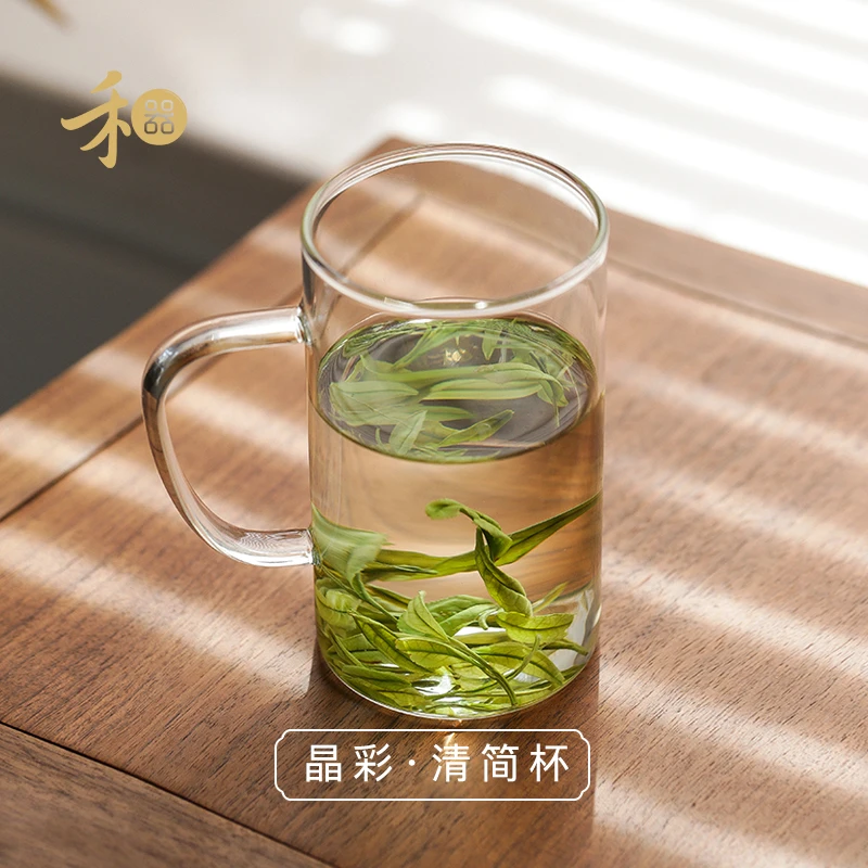 禾你一器【开播福利】禾器晶彩系列清简杯 小玻璃茶杯个人办公杯