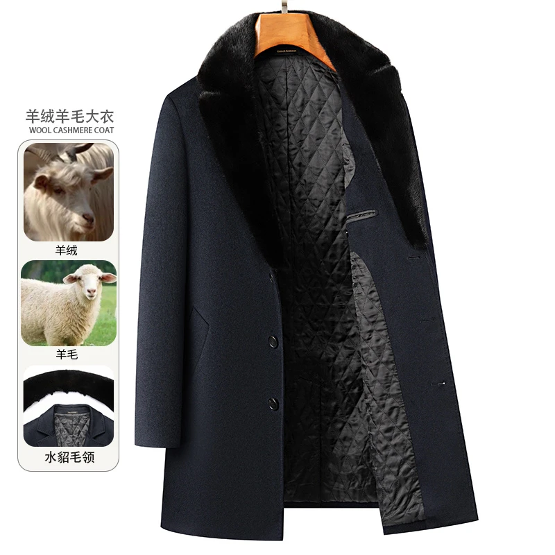 【北京工厂断码捡漏】编码350-399号羊毛羊绒大衣男士商务休闲