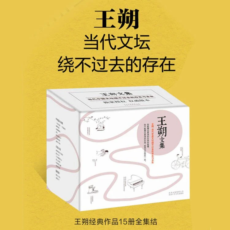 王朔文集 王朔著 盒装共15册套装 文坛绕不过去的存在与永在