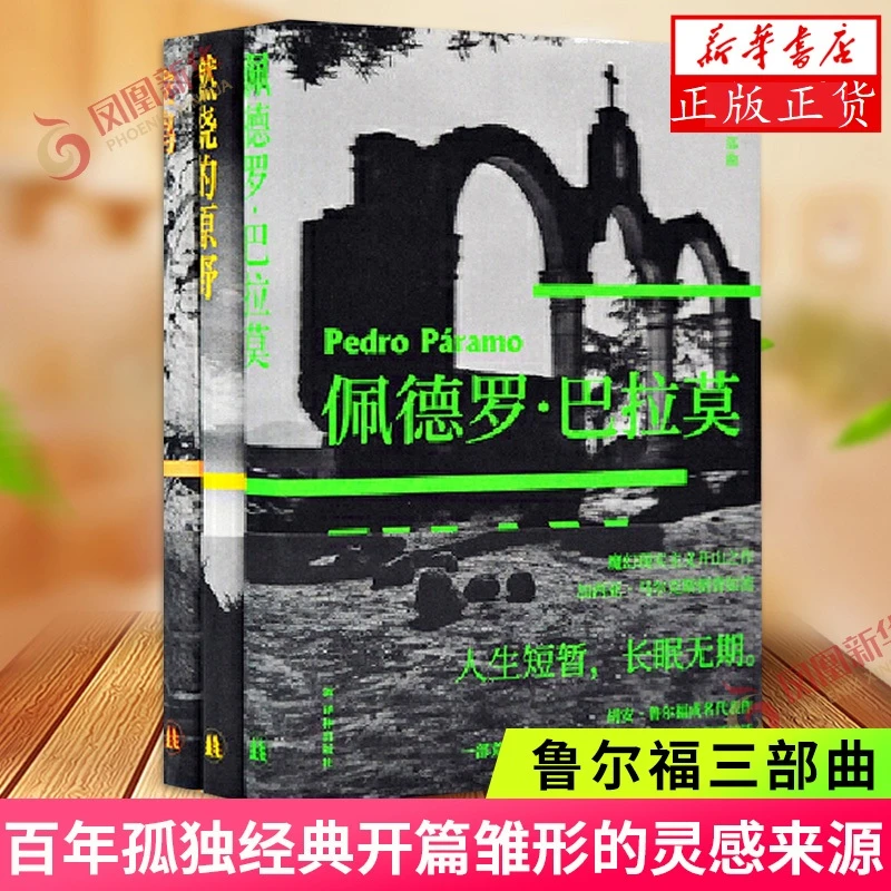 鲁尔福三部曲 佩德罗·巴拉莫 著 燃烧的原野金鸡 全3册 拉美文学