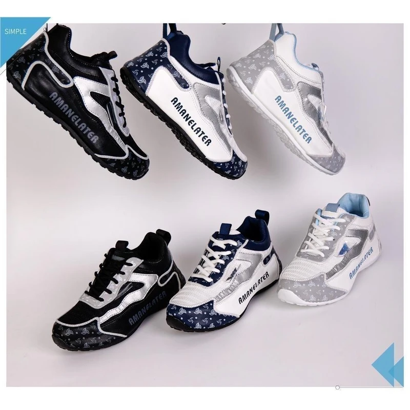 【107号仓】【礼品盒装】超纳帕软皮透气网面运动休闲情侣款潮鞋