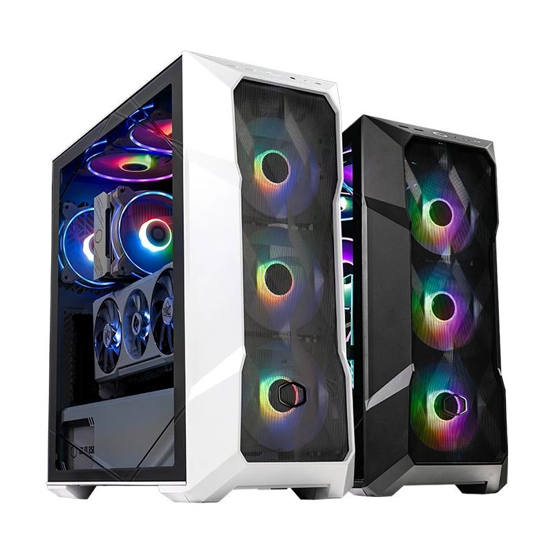 酷冷至尊TD500MeshV2 台式电脑主中塔机箱EATXATX主板支持360水冷