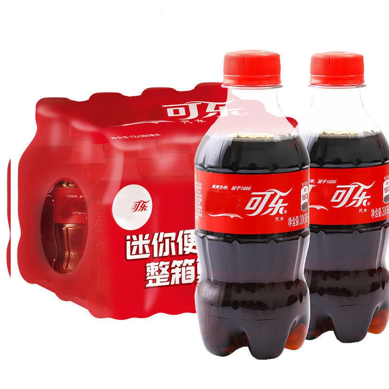 可乐300ml*6瓶装迷你小瓶装原味汽水碳酸饮料饮品肥宅快乐水即饮