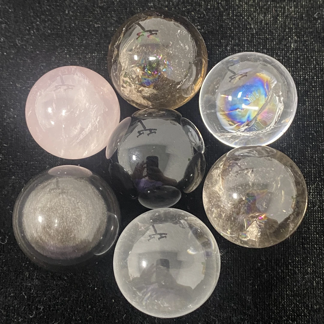 水晶小球批发零售家具办公室店铺水晶球工艺品装饰摆件