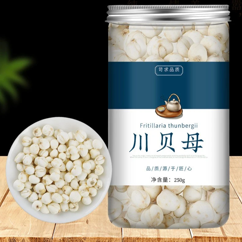 正品 川贝母 罐装四川无硫天然特级小颗松贝陈皮甘草炖雪梨可磨粉