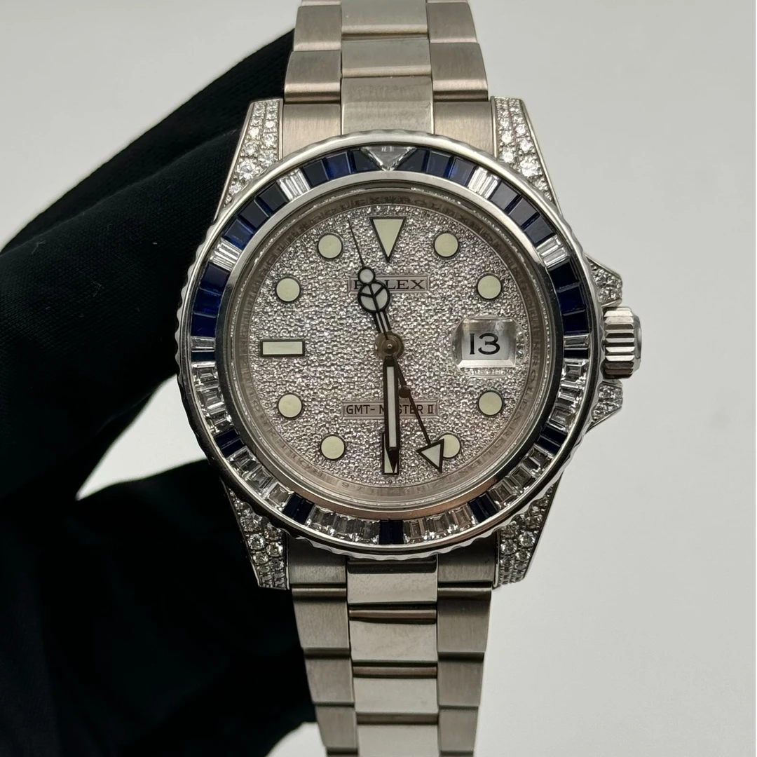 99新 Rolex/劳力士 劳力士116759 白金蓝宝 单表