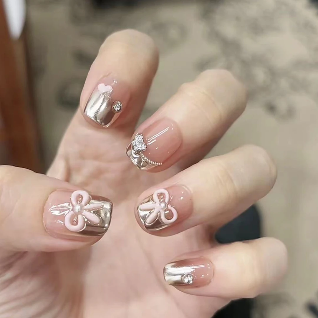 上新【心动蝴蝶结】MAOMAO重工纯手工穿戴甲穿戴甲