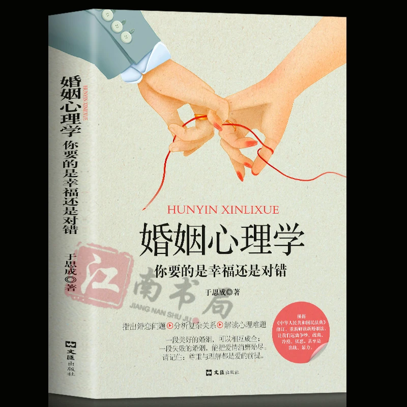 婚姻心理学你要的是幸福还是对错实用婚姻心理学读本婚恋心理6
