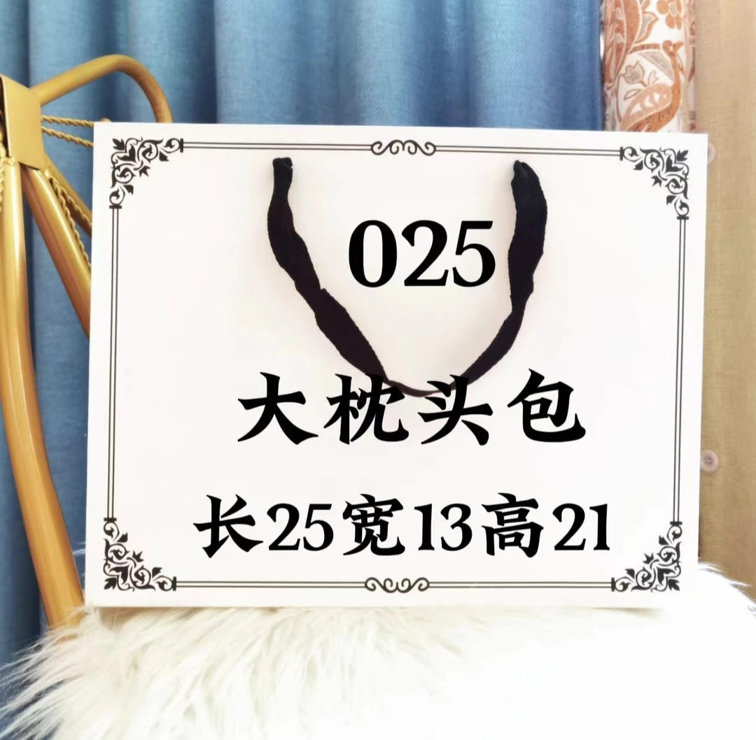 L 025 2024夏季时尚休闲百搭单肩斜挎 大号枕头包 6556