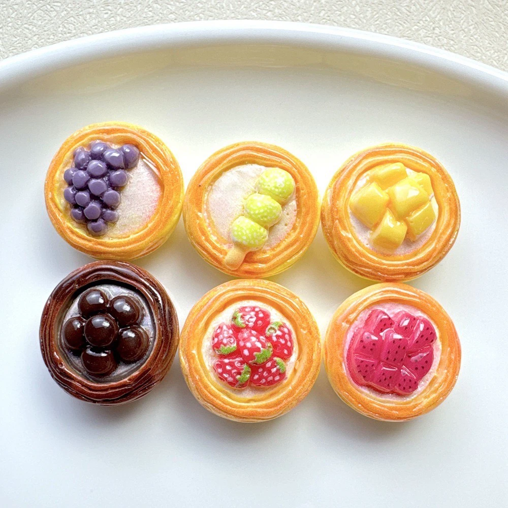 【九宫格】微缩食玩水果蛋挞diy配件