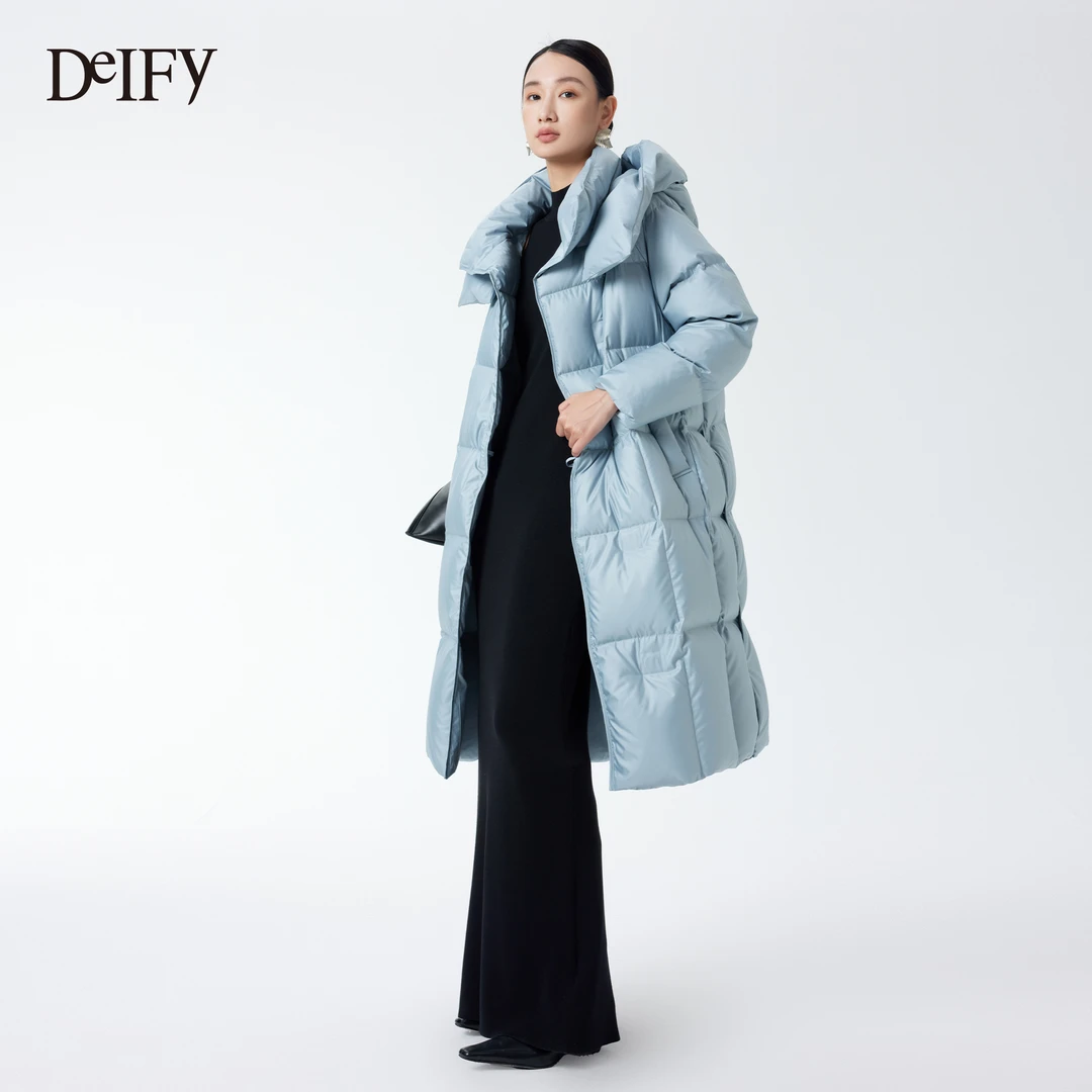 DeIFY新款缔弗科鲁达鹅绒服白鹅绒显瘦气质冬季鹅绒服  D2501