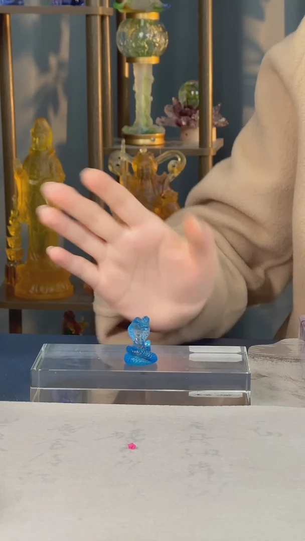【闪购商品】琉璃生效蛇摆件