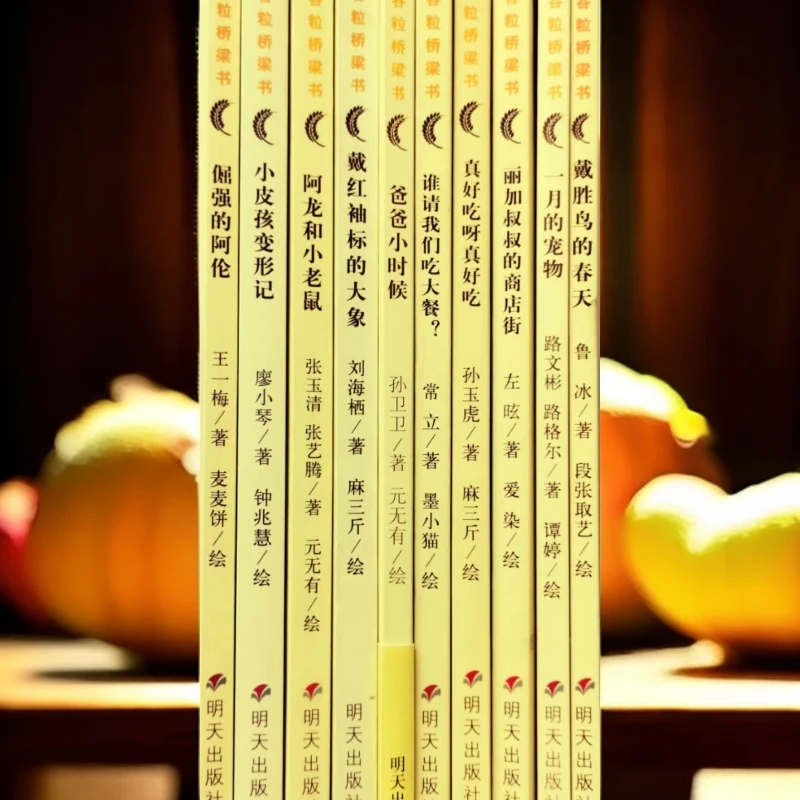 【彩绘·无塑封微瑕】金谷粒桥梁书（10册）