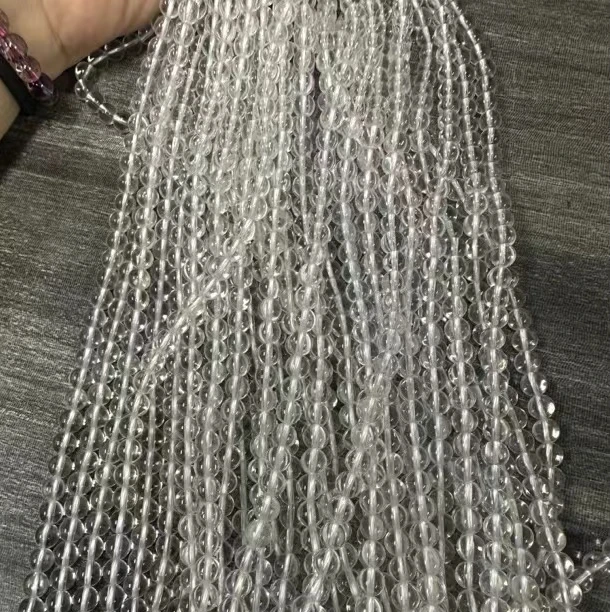 天然白水晶 双圈 半成品 毕业级别（多样性发一条）