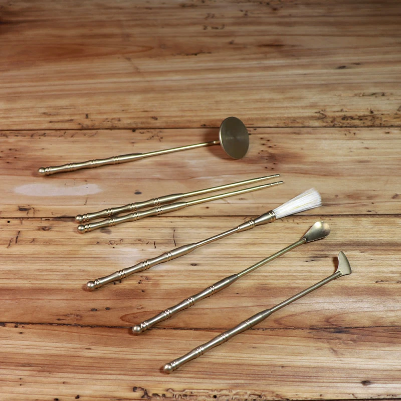 香篆工具印香拓香香铲灰押长柄香筷香粉熏香