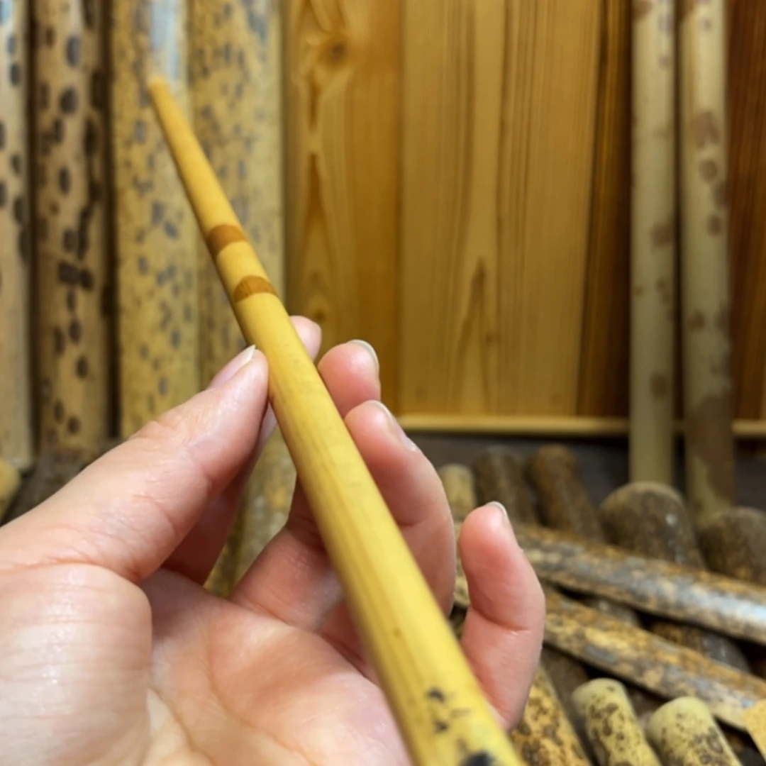 【闪购商品】湘妃笔杆扇子极**岁