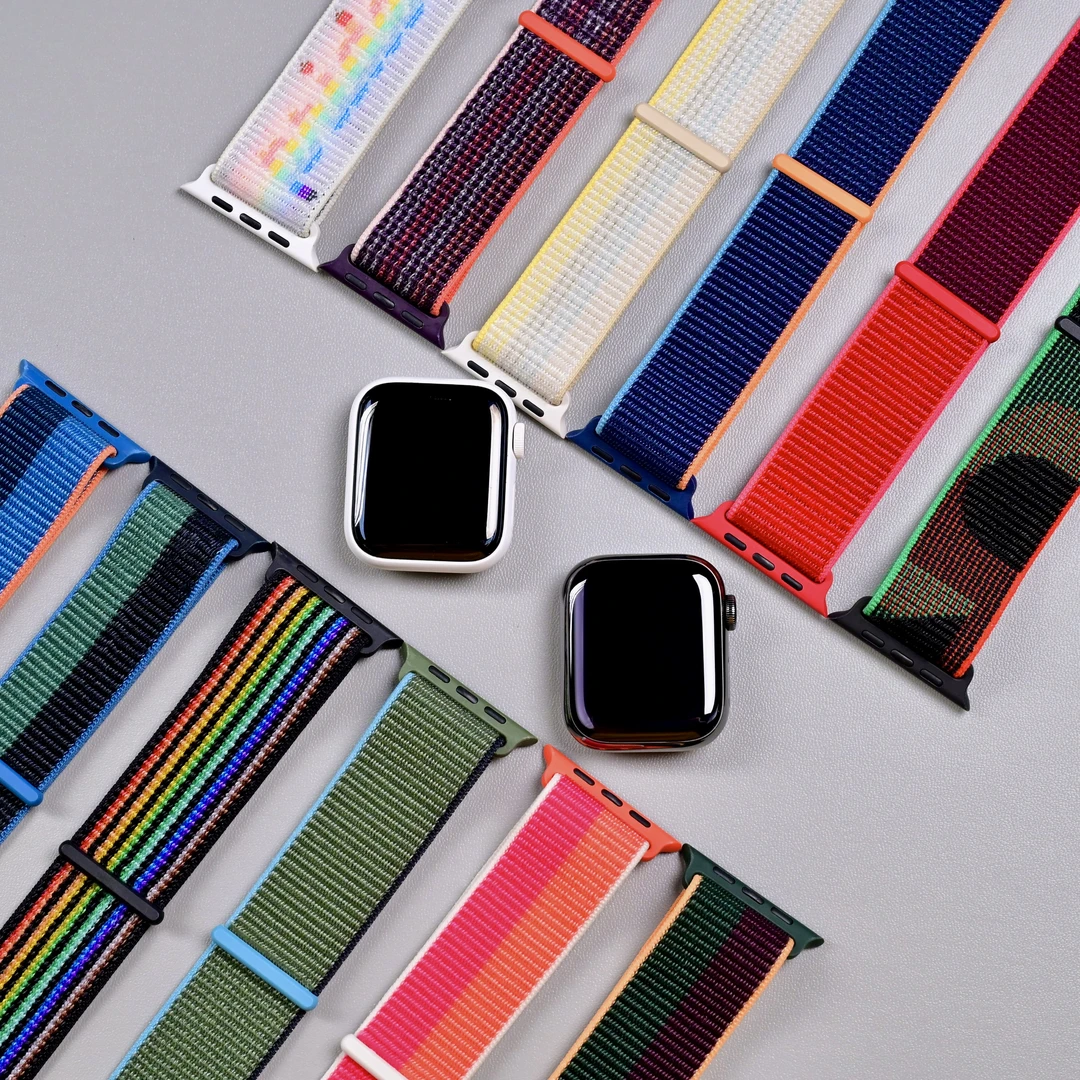 95新 Apple/苹果 苹果watch正品尼龙回环表带